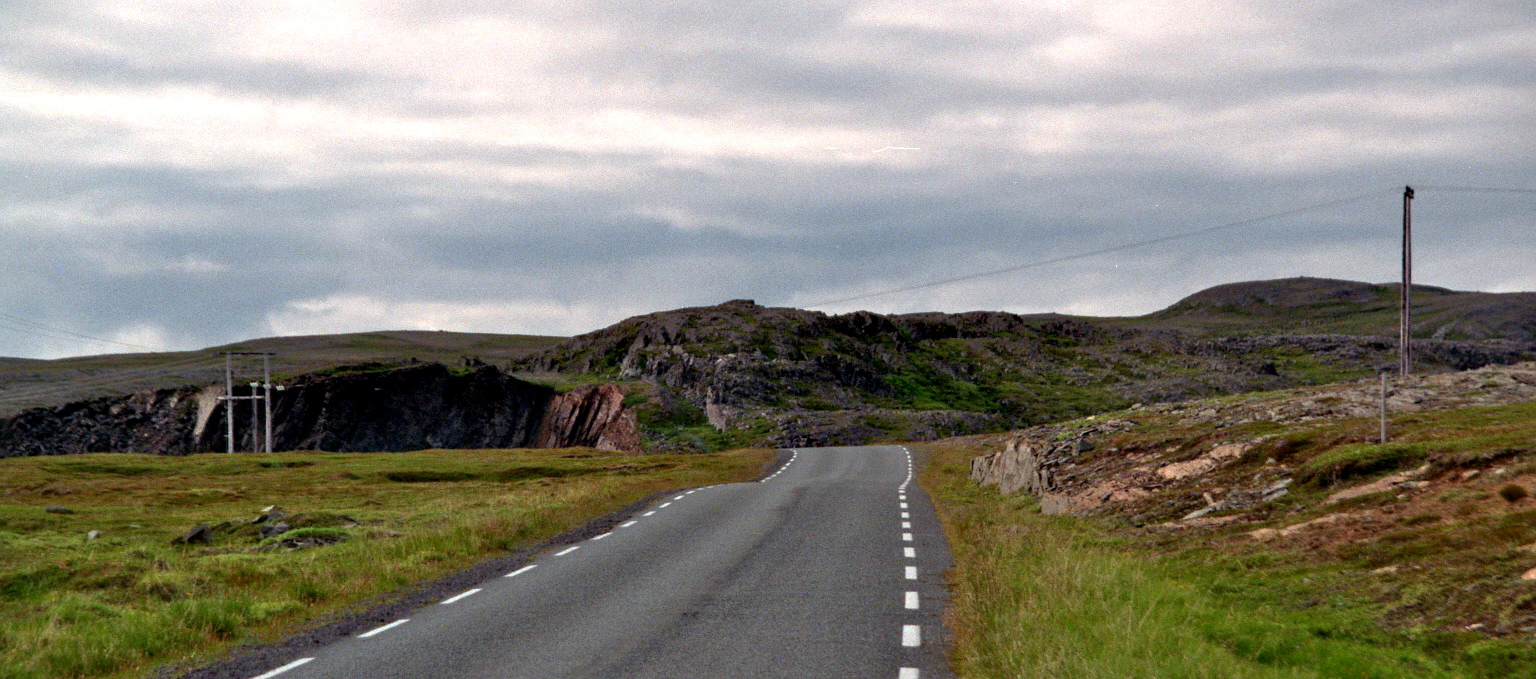 Varanger scenic road along the Arctic coast