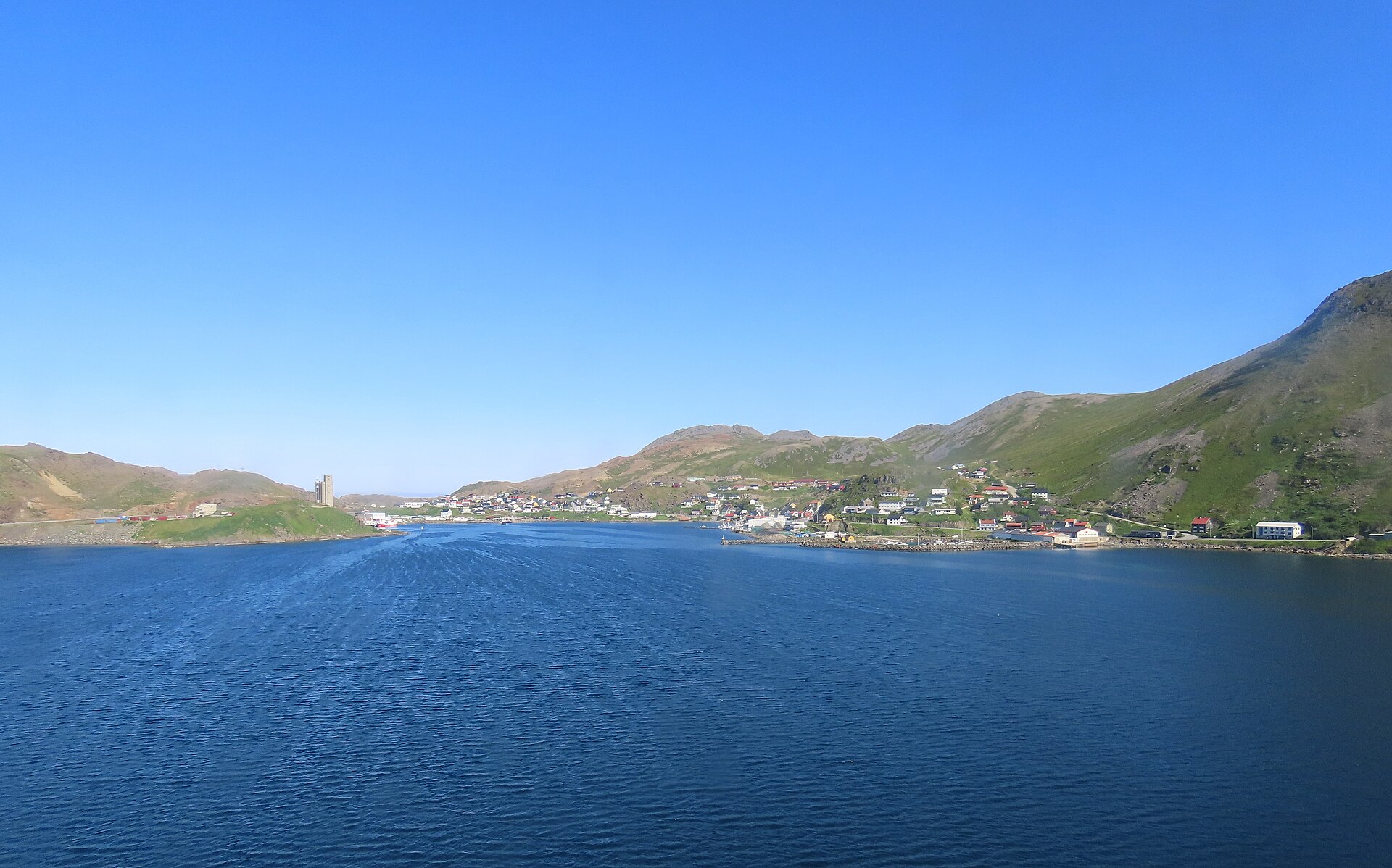 Northern Norwegian fishing harbour