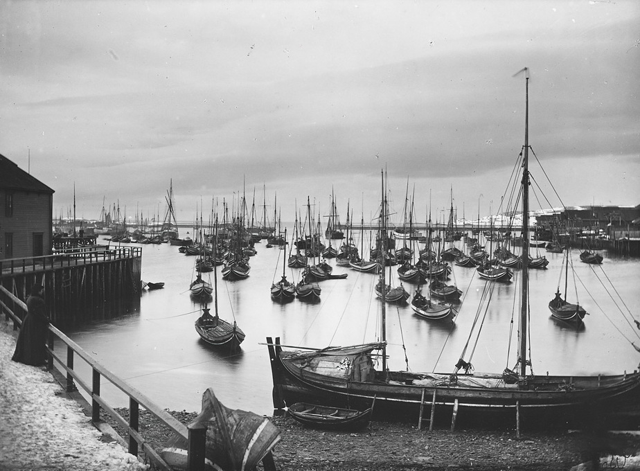 Fishing fleet in Vardø